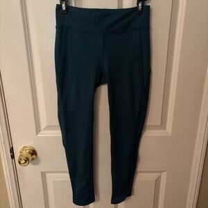 Teal Free People 3/4 Leggings